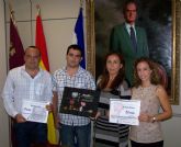 La concejalía de Festejos y Pirotecnia Murciana entregan los premios del  'I Concurso Fotográfico Fuegos Artificiales de Águilas'
