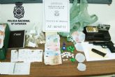 La Policía Nacional desmantela un punto de venta de droga situado en una cafetería de Molina de Segura