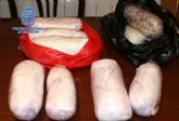 Intervenidos 11.400 gramos de cocaína que eran distribuidos desde la localidad almeriense de Huércal-Overa