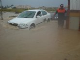 Protección Civil de San Pedro del Pinatar atiende más de 100 avisos relacionados con las lluvias