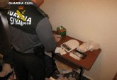 La Guardia Civil, en colaboración con la Policía Local de Jumilla desmantela un punto de venta de cocaína