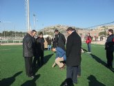 Cruz inaugura en Yecla un nuevo campo de fútbol 