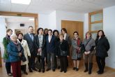 El Alcalde visita las instalaciones de la asociación Alzheimer Lorca, restauradas por TRAGSA tras los terremotos