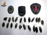 Policía Local y Guardia Civil incautan 209 gramos de hachís, destinados al tráfico de drogas