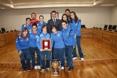 El Ayuntamiento de Torre-Pacheco homenajea al Roldán FSF, campeón de la II Copa Presidente