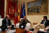 El Alcalde de Lorca recibe a representantes de la compañía Cepsa