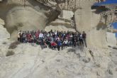 Los jóvenes geógrafos disfrutan de una agradable jornada de estudio en Mazarrón