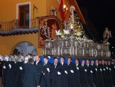 Sale la primera procesión a las calles de Alcantarilla, la del Viernes de Dolores con Nuestra Señora de los Dolores