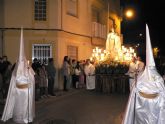 La procesión de Nuestro Padre Jesús Nazareno atrae a númeroso público a las calles de Puerto de Mazarrón