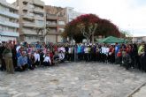 Varios cientos de personas se unieron ayer en Águilas a la Marcha Solidaria por Lorca