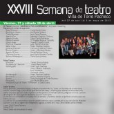 Presentación de la XXVIII Semana de Teatro de Torre-Pacheco