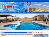 Navega por la nueva página web de Piscinas Megarsa