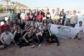 70 buceadores participan en una jornada de limpieza de fondos marinos en Águilas