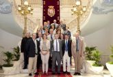 Una representación del Instituto de Estudios de la Defensa Nacional de Francia visita Cartagena