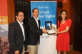 El Premio Google Ciudad Digital reconoce el esfuerzo de Murcia en la implantación de nuevas tecnologías