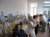 Clausurados los talleres de pintura, escutura y patchwork para mayores