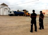 Los Bomberos comienzan a inspeccionar las hogueras de San Juan