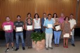 Entrega de diplomas a los 15 alumnos del curso de zapatería del Programa de Prevención e Inserción Social de Molina de Segura