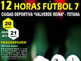 Las 12 Horas de Fútbol 7 se celebran este fin de semana en la Ciudad Deportiva 