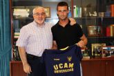 Kike Mateo, media punta procedente del Elche C.F., ya es oficialmente jugador del Universidad Católica de Murcia C.F.