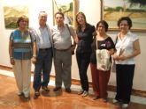 Marhuenda expone en Los Alcázares también arropado por vecinos de Jumilla amantes de su arte