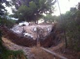 IU-Verdes denuncia un vertido ilegal de escombros en Santo Ángel