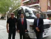 Entra en servicio una nueva línea de autobús que une el centro de Lorca con el Parador Nacional de Turismo y el Castillo