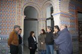 Los técnicos de la Dirección General de Patrimonio dan el visto bueno a las obras de conservación del Palacete Fuente Higuera