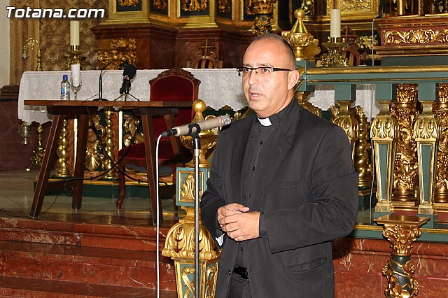 El Obispo de la Dicesis de Cartagena, Mons. Lorca Planes, imparte una conferencia en Totana para profundizar en el Año de la Fe - 2