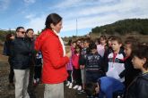 200 alumnos de los Colegios Ródenas y Artero plantan especies autóctonas en la Vía Verde