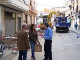 Comienzan en Águilas las obras de adecuación de las calles Juan Jiménez Crouseilles y Martí