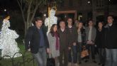 Más de 300.000 bombillas engalanan de Navidad las principales calles de Águilas