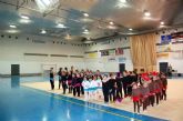 La gimnasia rítmica irrumpe con éxito en la agenda deportiva navideña de Alguazas