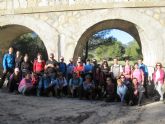 Se celebra la última salida del programa de senderismo que organiza la Concejalía de Deportes, que tiene lugar en Mula y Bullas