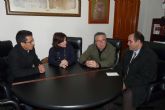El Alcalde de Molina de Segura recibe la visita del Delegado Saharaui en Murcia y muestra su apoyo a los presos políticos saharauis