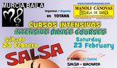 La Escuela de Danza MANOLI CÁNOVAS y MURCIABAILA organizan un intensivo de Salsa en Totana