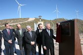 Valcárcel inaugura un nuevo parque eólico en el Altiplano, que sitúa a la Región en un referente en la producción de energía renovable