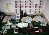 La Guardia Civil desmantela una organización que traficaba con cocaína en Fortuna