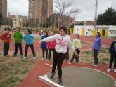 Jornada de atletismo para los alumnos del colegio Vicente Ros