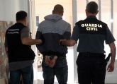 La Guardia Civil esclarece el rapto de una persona en Caravaca de la Cruz