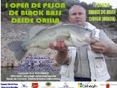 El I Open de Pesca de Black Bass desde Orilla se aplaza hasta el 15 de junio
