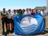 5 banderas azules ondearán este año en las playas de Mazarrón, una más que el año pasado