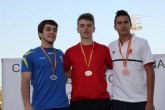Alejandro Martínez del Club Atletismo Roldán obtiene la medalla de bronce en el Campeonato de España Cadete de Atletismo