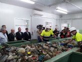 Campos y Jódar inauguran la nueva planta de tratamiento de la fracción de resto de los residuos domésticos de Lorca
