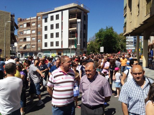 Concejales de IU-Verdes Totana asistieron a la Manifestacin en apoyo a los trabajadores de ElPozo Alimentacin - 3