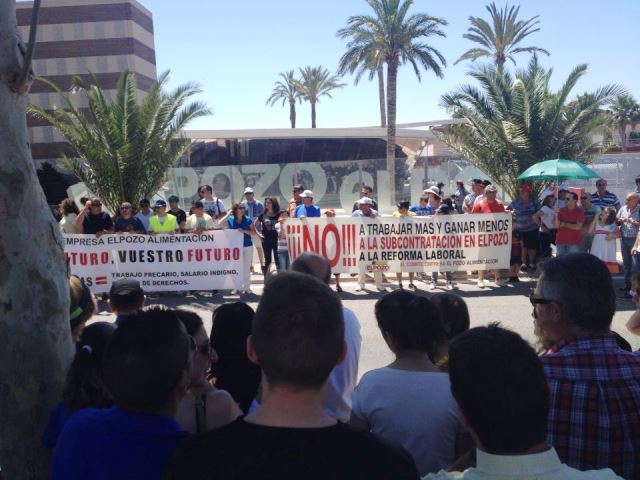 Concejales de IU-Verdes Totana asistieron a la Manifestacin en apoyo a los trabajadores de ElPozo Alimentacin - 5