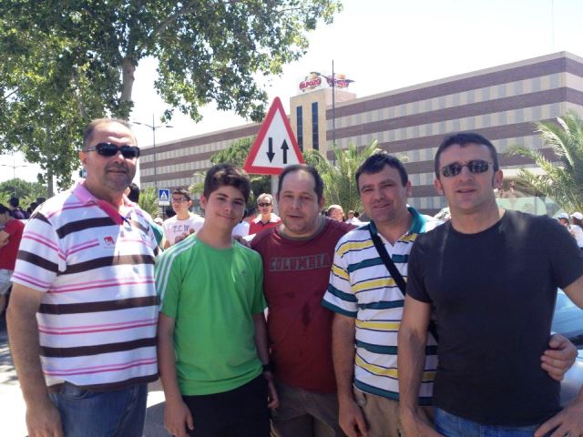 Concejales de IU-Verdes Totana asistieron a la Manifestacin en apoyo a los trabajadores de ElPozo Alimentacin - 7