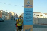 Juan Belda recorre 42 kilómetros y hará noche en la localidad albaceteña de Tobarra