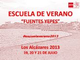 Los Alcázares acogerá la VI Escuela de Verano de Juventudes Socialistas de la Región de Murcia