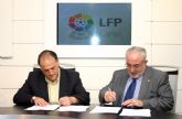 Los presidentes de la UCAM y la LFP firman un convenio de colaboración en materia de formación